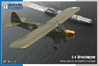 スペシャルホビー 1/48 エアクラフト プラモデル L-4 グラスホッパー 北アフリカ・ヨーロッパ戦線