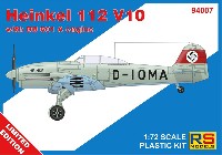 RSモデル 1/72 エアクラフト プラモデル ハインケル 112V10 w/DB601A エンジン ドイツ練習機