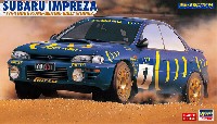 ハセガワ 1/24 自動車 限定生産 スバル インプレッサ 1994 香港-北京 ラリーウィナー