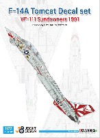 F-14A デカールセット VF-111 サンダウナーズ 1991 (アカデミー用)