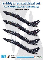 DEF. MODEL デカール F-14A/D デカールセット VX-4＆VX-9 (アカデミー用)