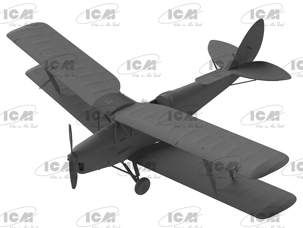 デ・ハビランド D.H82A タイガーモス 軽爆撃機 プラモデル (ICM 1/32 エアクラフト No.32038) 商品画像_2