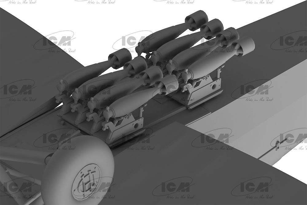 デ・ハビランド D.H82A タイガーモス 軽爆撃機 プラモデル (ICM 1/32 エアクラフト No.32038) 商品画像_4