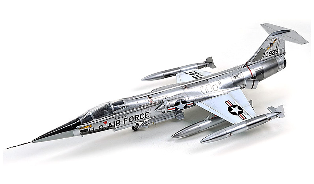 USAF F-104C スターファイター ベトナム戦争 プラモデル (アカデミー 1/72 Aircrafts No.12576) 商品画像_2