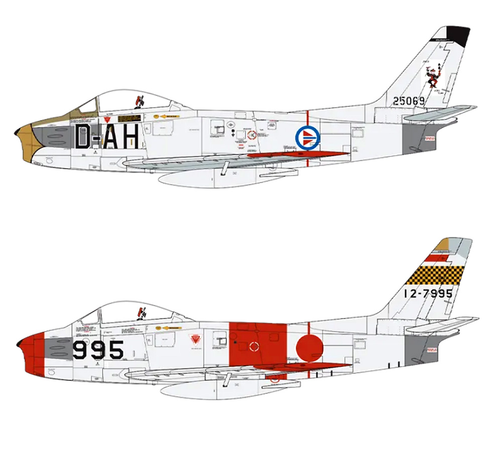 ノースアメリカン F-86F-40 セイバー プラモデル (エアフィックス 1/48 ミリタリーエアクラフト No.A08110) 商品画像_1