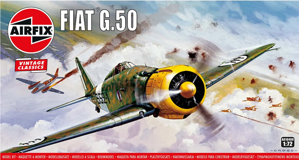 フィアット G.50 プラモデル (エアフィックス 1/72 ミリタリーエアクラフト No.A01046V) 商品画像