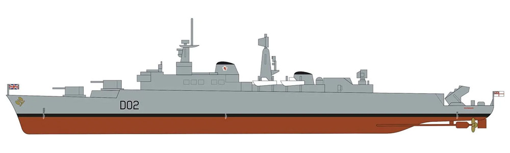 HMS デヴォンシャー プラモデル (エアフィックス Launches ＆ Ships No.A03202V) 商品画像_1