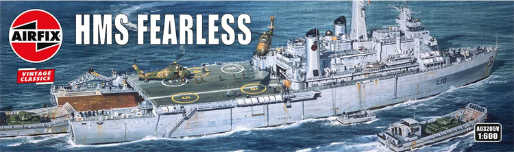 HMS フィアレス プラモデル (エアフィックス Launches ＆ Ships No.A03205V) 商品画像