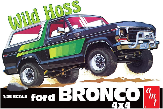 フォード ブロンコ ワイルド ホス 4×4 プラモデル (amt 1/25 カーモデル No.AMT1304/12) 商品画像