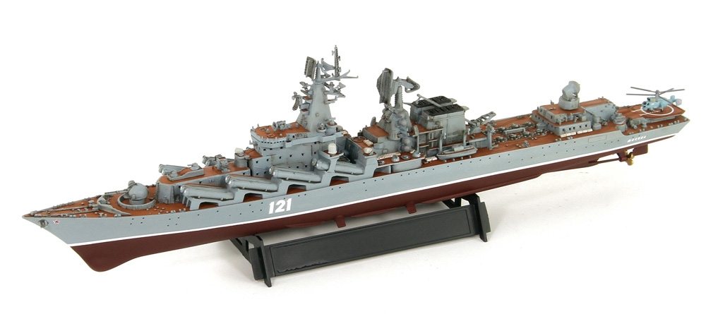 ロシア海軍 スラヴァ級ミサイル巡洋艦 モスクワ  (ピットロード 1/700 スカイウェーブ M シリーズ No.M053) 商品画像_2