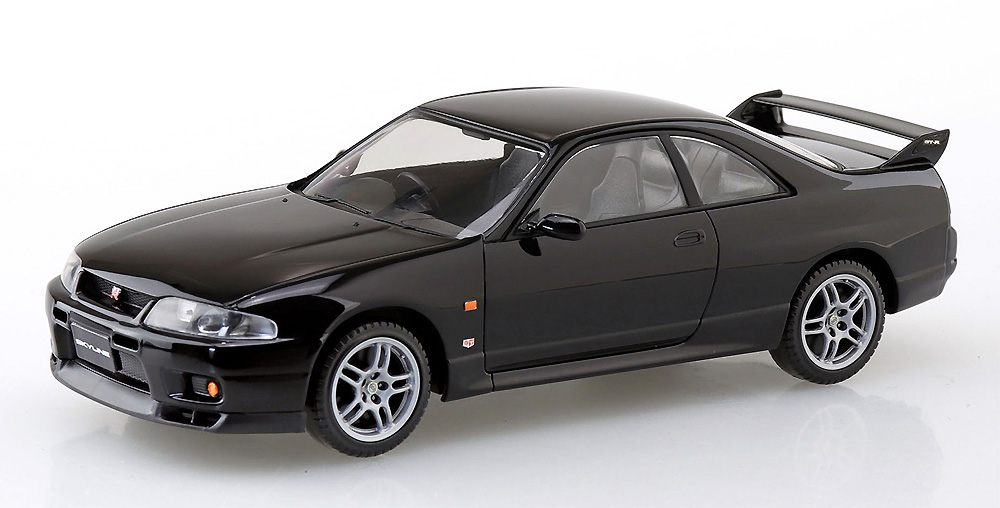 ニッサン R33 スカイライン GT-R ブラック プラモデル (アオシマ ザ・スナップキット No.015-B) 商品画像_2