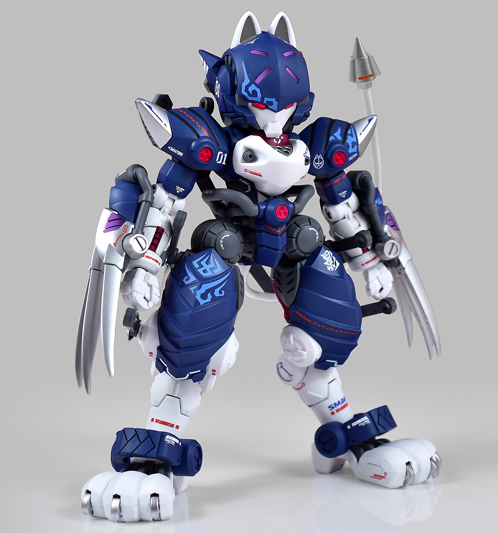 超高機動装甲 猫忍者 C.A.T-01 影 プラモデル (XIAOT スーパー マニューバー アーマード ウォーカー No.XIA001) 商品画像_2