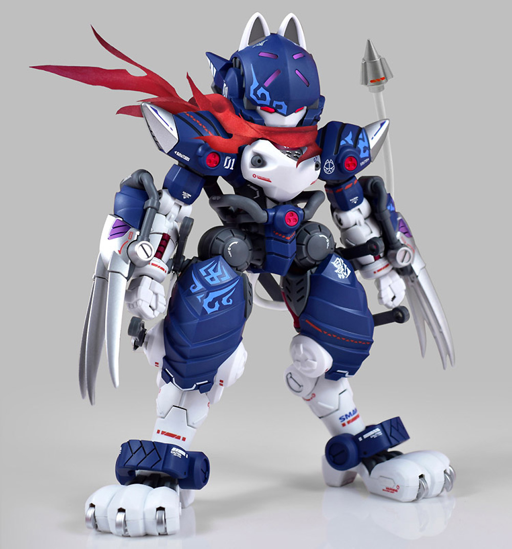 超高機動装甲 猫忍者 C.A.T-01 影 プラモデル (XIAOT スーパー マニューバー アーマード ウォーカー No.XIA001) 商品画像_3