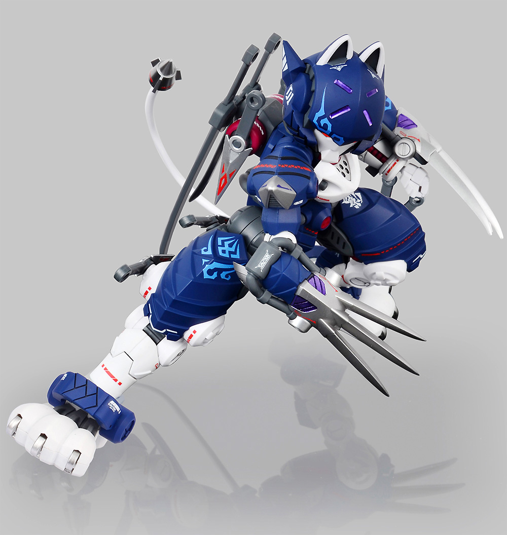 超高機動装甲 猫忍者 C.A.T-01 影 プラモデル (XIAOT スーパー マニューバー アーマード ウォーカー No.XIA001) 商品画像_4