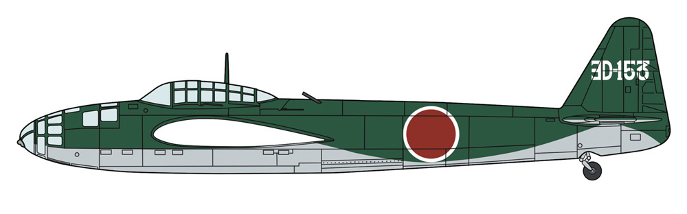 空技廠 P1Y1-S 銀河 11型 夜間戦闘機 第302航空隊 プラモデル (ハセガワ 1/72 飛行機 限定生産 No.02413) 商品画像_2