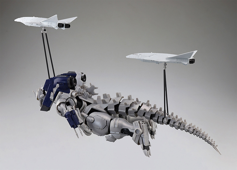 ゴジラ×メカゴジラ AC-3 しらさぎ 3機セット プラモデル (アオシマ ACKS (アオシマ キャラクターキット セレクション) No.GO-004) 商品画像_3