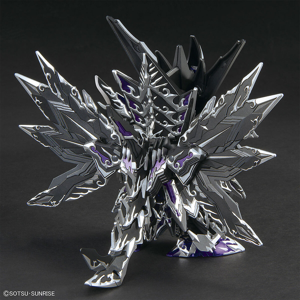 ドミナントスペリオル ダークネスドラゴン プラモデル (バンダイ SDW (SDガンダム ワールドヒーローズ) No.032) 商品画像_3