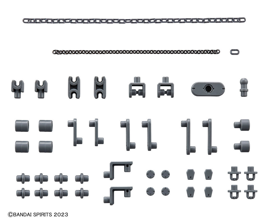 カスタマイズマテリアル チェーンパーツ/マルチジョイント プラモデル (バンダイ カスタマイズマテリアル No.005) 商品画像_1