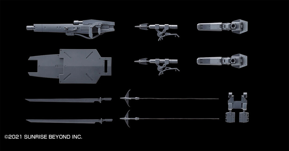 境界戦機ウェポンセット 3 プラモデル (バンダイ HG 境界戦機 No.5065093) 商品画像_1