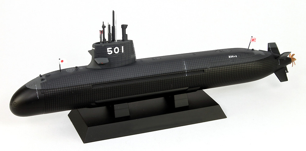 海上自衛隊 潜水艦 SS-501 そうりゅう 完成品 (ピットロード 1/350 塗装済み完成品 （JBM） No.JBM007) 商品画像_1