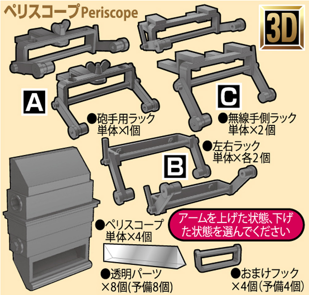 マーダー 3M 3Dペリスコープセット レジン (パッションモデルズ 1/35 アクセサリーシリーズ No.P35T-015) 商品画像_1