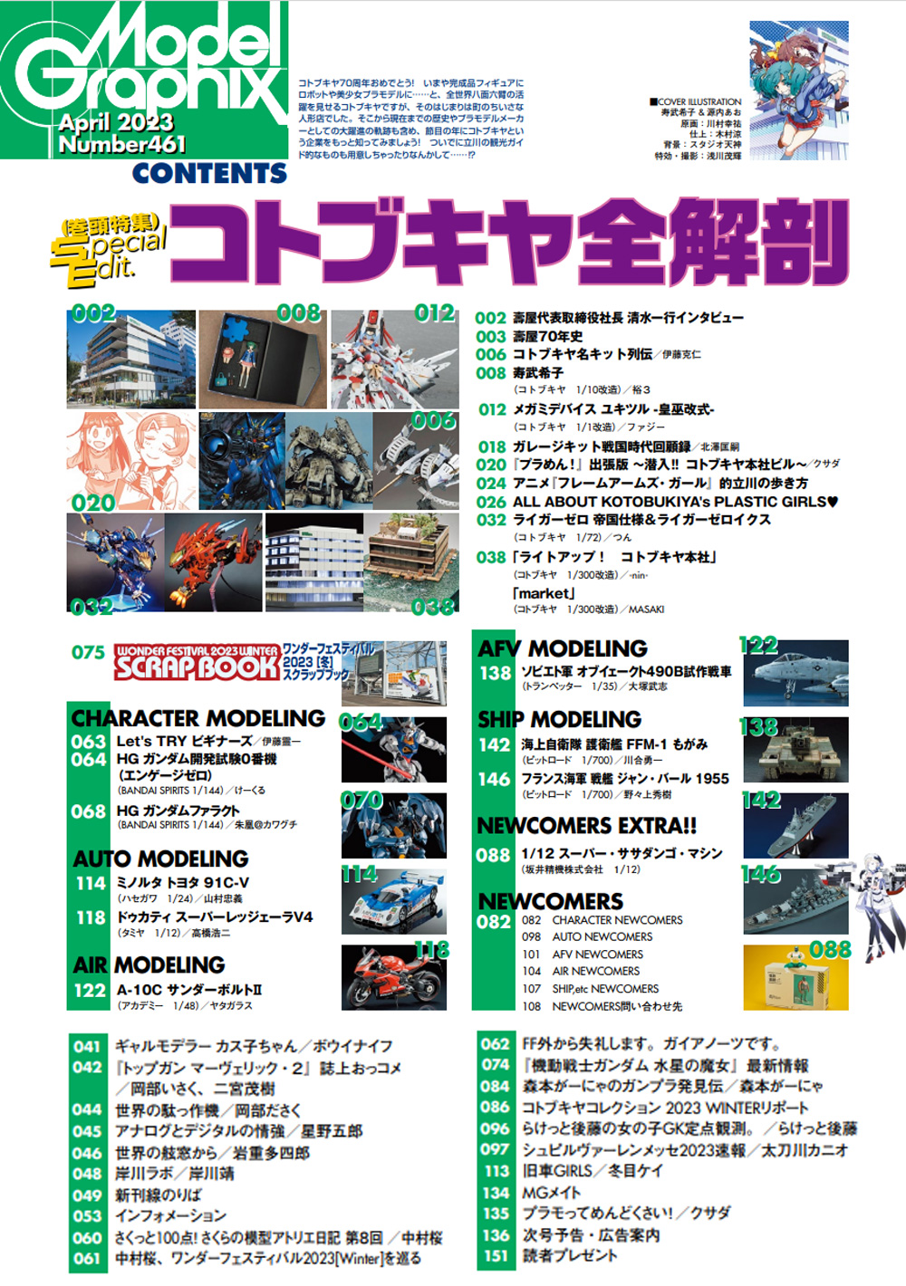 モデルグラフィックス 2023年4月号 No.461 雑誌 (大日本絵画 月刊 モデルグラフィックス No.461) 商品画像_1