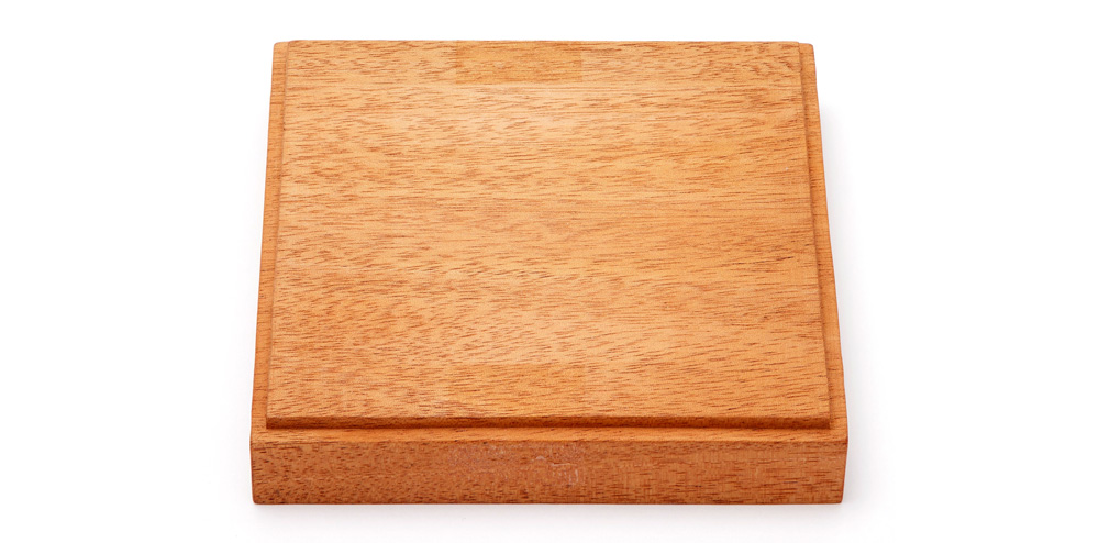 木製ベース スクエア 10cm角 ディスプレイベース (GSIクレオス VANCE ディスプレイグッズ No.DB006) 商品画像_1
