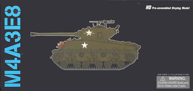 M4A3E8 シャーマン タイガーフェイス 第89戦車大隊 朝鮮戦争 1951 漢江 完成品 (ドラゴン 1/72 NEO DRAGON ARMOR (ネオ ドラゴンアーマー) No.63139) 商品画像
