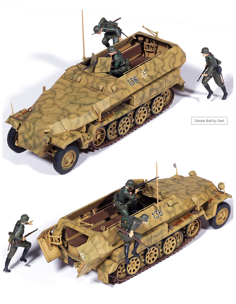 Sd.kfz.251/1 Ausf.C プラモデル (アカデミー 1/35 Armors No.13540) 商品画像_2