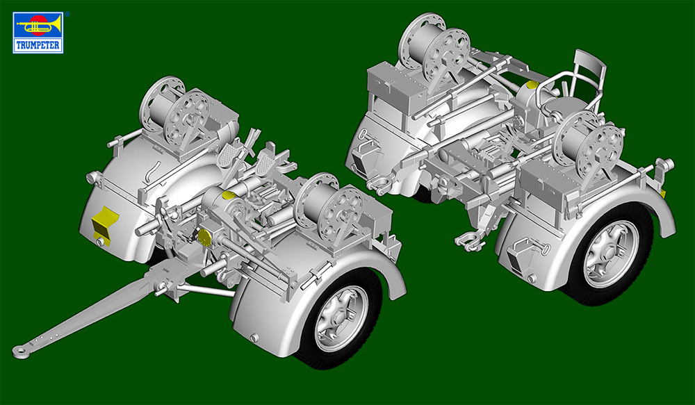ドイツ軍 8.8cm Flak36/37 プラモデル (トランペッター 1/35 AFVシリーズ No.02359) 商品画像_4