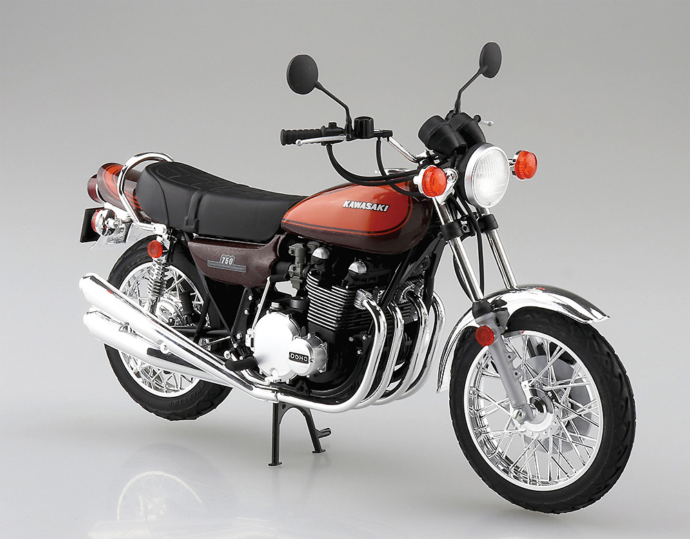 カワサキ Z2 750RS '73 カスタムパーツ付き プラモデル (アオシマ ザ バイク No.043) 商品画像_2