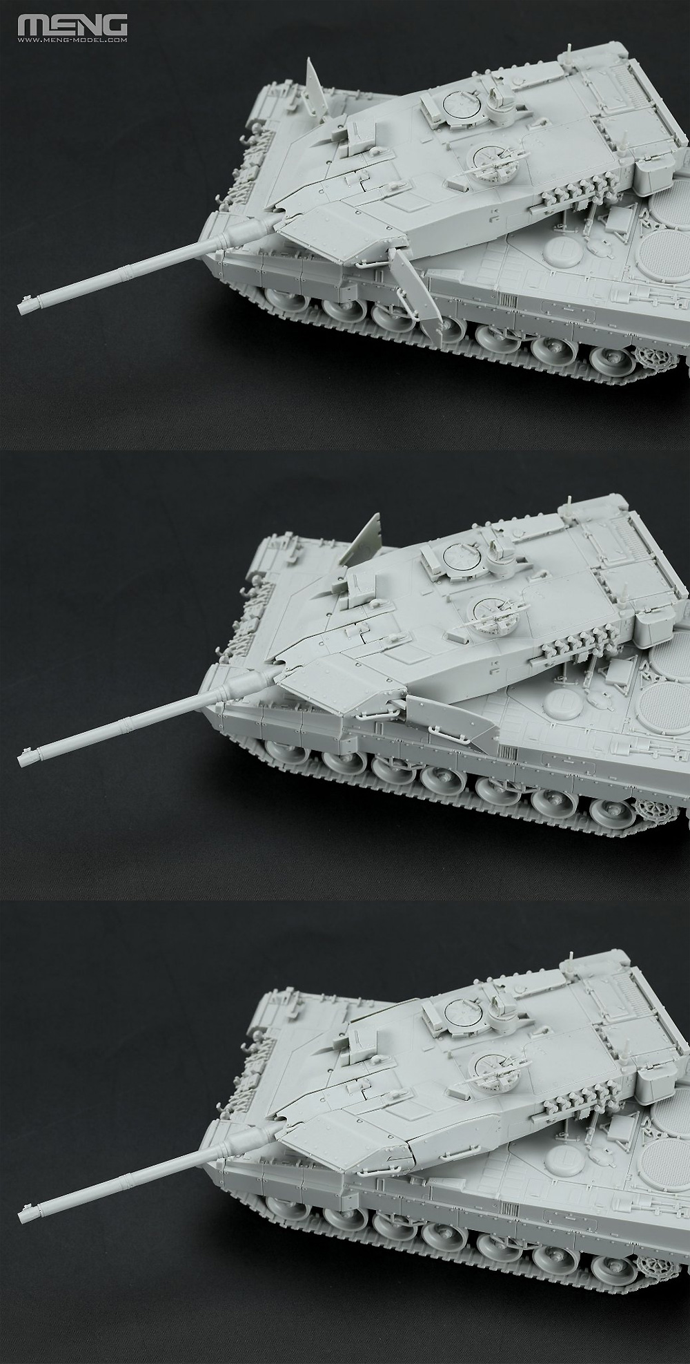 ドイツ主力戦車 レオパルト 2A7 プラモデル (MENG-MODEL 1/72 AFV No.M72-002) 商品画像_4