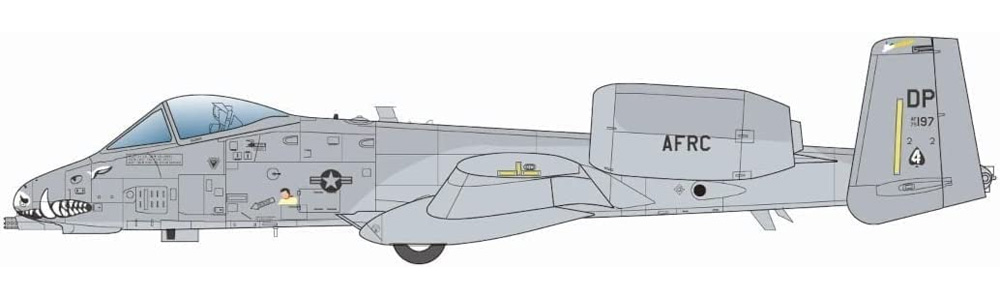 アメリカ空軍 攻撃機 A-10C サンダーボルト 2 第47戦闘飛行隊 ドッグパッチャーズ プラモデル (プラッツ プラッツ×イタレリ 航空機シリーズ No.TPA-024) 商品画像_2