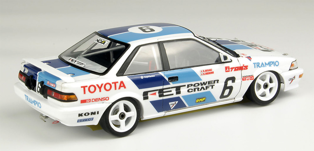 トヨタ カローラ レビン AE92 1989 JTC SUGO プラモデル (NuNu 1/24 レーシングシリーズ No.014) 商品画像_3