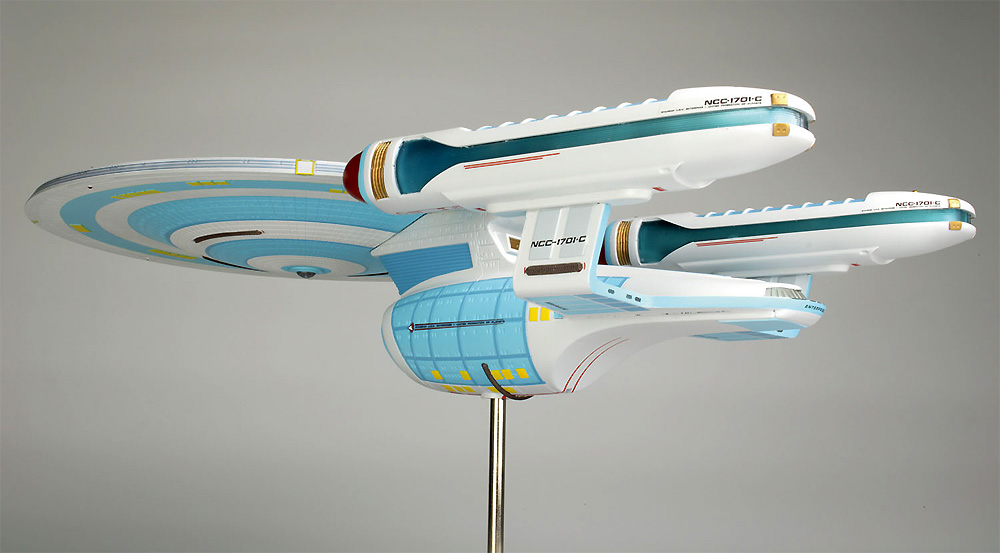 U.S.S. エンタープライズ NCC-1701-C (スタートレック ネクストジェネレーション) プラモデル (amt スタートレック（STAR TREK）シリーズ No.AMT1332M/12) 商品画像_4