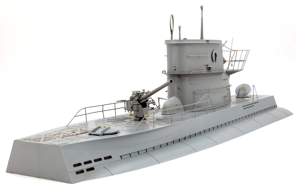 ドイツ海軍 Uボート 7C型 水上航行モデル プラモデル (ボーダーモデル 1/35 ミリタリー No.BS001) 商品画像_1