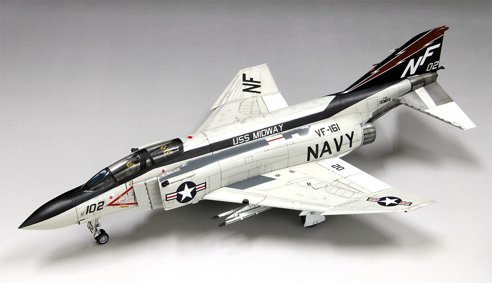 アメリカ海軍 F-4J 戦闘機 ミッドウェイ 1978 プラモデル (ファインモールド 1/72 航空機 限定品 No.72743) 商品画像_3