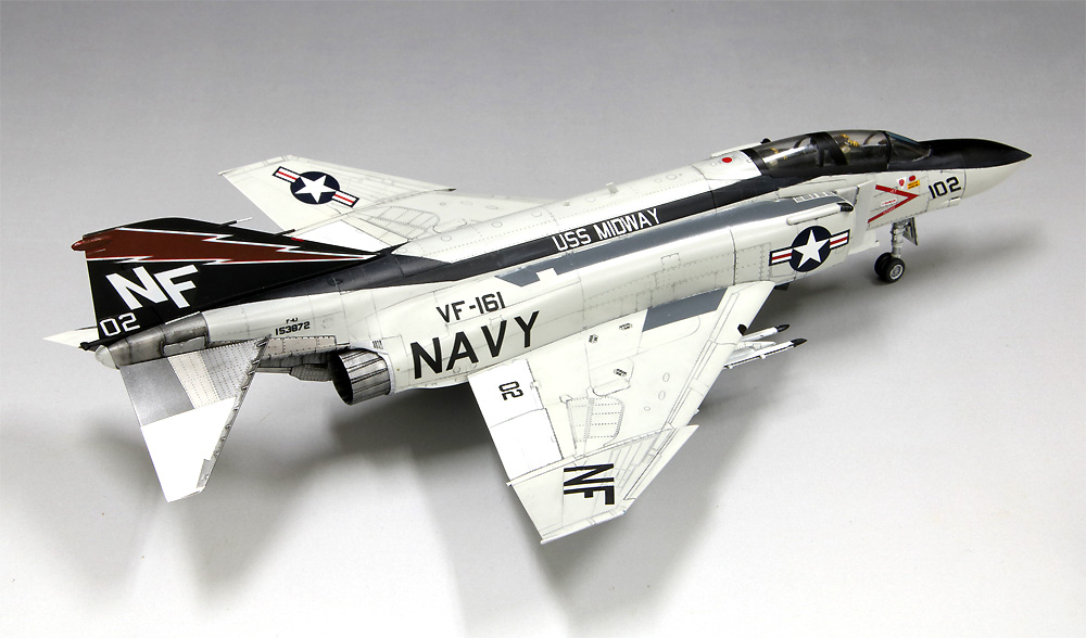 アメリカ海軍 F-4J 戦闘機 ミッドウェイ 1978 プラモデル (ファインモールド 1/72 航空機 限定品 No.72743) 商品画像_4