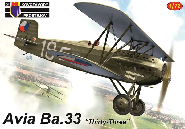 アビア Ba.33 サーティスリー プラモデル (KPモデル 1/72 エアクラフト プラモデル No.KPM0365) 商品画像