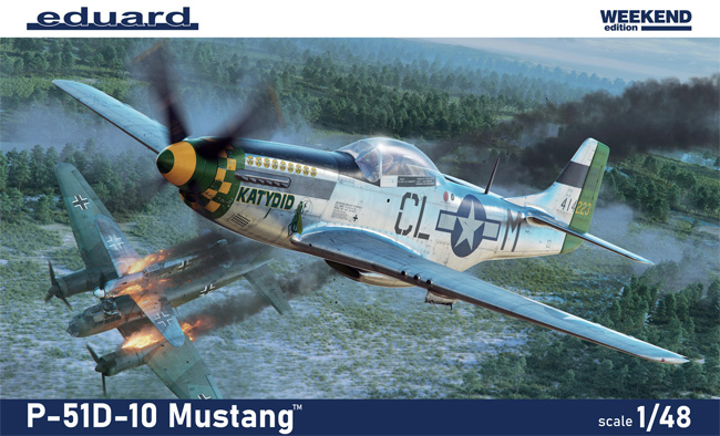 P-51D-10 ムスタング プラモデル (エデュアルド 1/48 ウィークエンド エディション No.84184) 商品画像