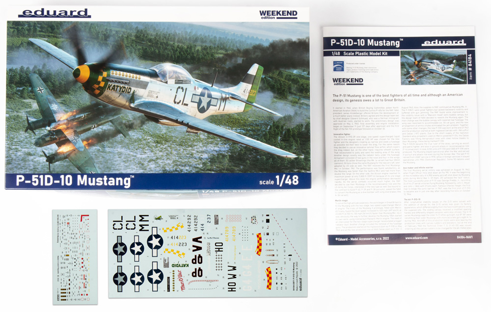 P-51D-10 ムスタング プラモデル (エデュアルド 1/48 ウィークエンド エディション No.84184) 商品画像_1