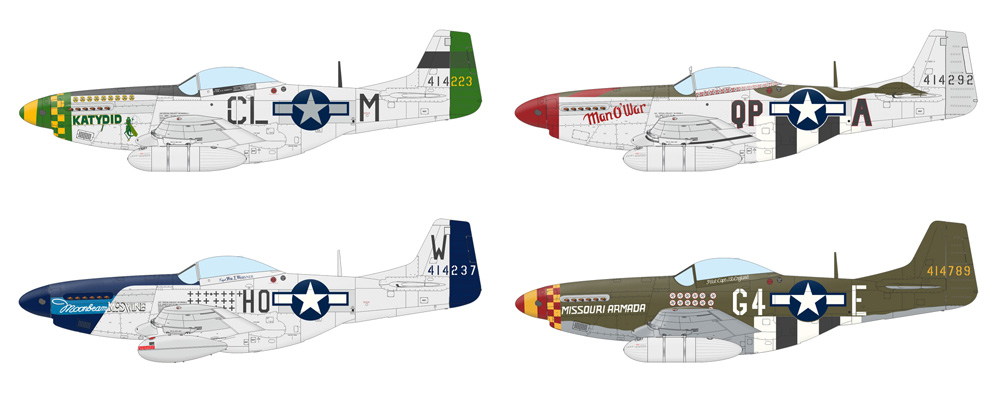 P-51D-10 ムスタング プラモデル (エデュアルド 1/48 ウィークエンド エディション No.84184) 商品画像_3