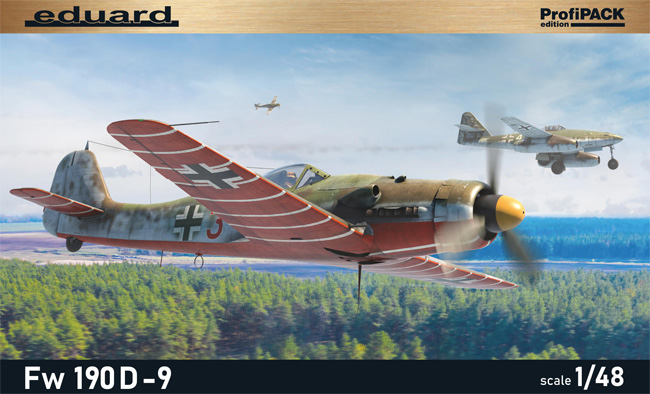 フォッケウルフ Fw190D-9 プラモデル (エデュアルド 1/48 プロフィパック No.8188) 商品画像