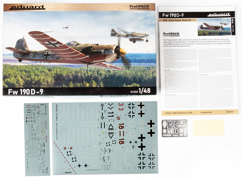 フォッケウルフ Fw190D-9 プラモデル (エデュアルド 1/48 プロフィパック No.8188) 商品画像_1