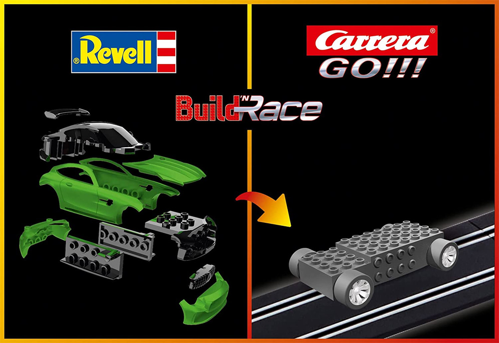 メルセデスベンツ AMG GTR グリーン プラモデル (レベル Build'N Race No.23153) 商品画像_3