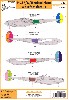 P-38F/G/H 機体リベット & パネルデカール (タミヤ用)