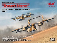 ICM 1/48 エアクラフト プラモデル 砂漠の嵐作戦 OV-10A & OV-10D+ ブロンコ 1991