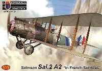 KPモデル 1/72 エアクラフト プラモデル サルムソン Sal.2A2 フランス