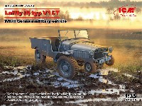 ICM 1/35 ミリタリービークル・フィギュア ラフリー(f) typ V15T ドイツ軍用車