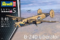 レベル 1/48 飛行機モデル B-24D リベレーター